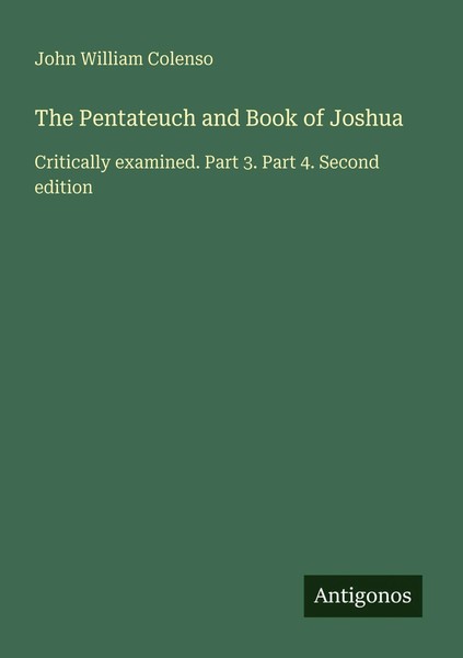 John William Colenso | The Pentateuch And Book Of Joshua | Taschenbuch (2025)-image