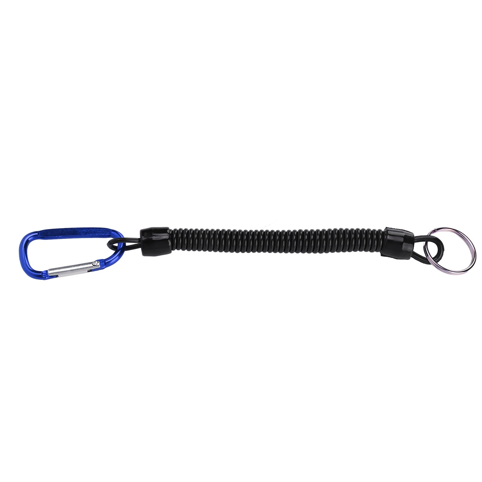Retractable Spring Elastic Rope Security Gear Tool Anti Lost Keychain Fish BA