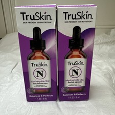 2 TruSkin Nature Niacinamide B3 Facial Serum All Skin Types 1 oz Each NIB