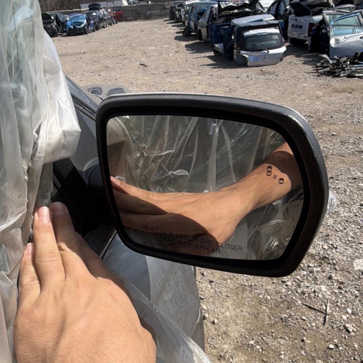 Left Driver Side Heated Wing Mirror Glass For 2015-2020 Ford Edge | Direct Fit FT4Z-17K707-G