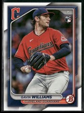2024 Bowman #66 Gavin Williams