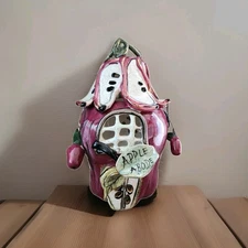 Blue Sky Corp. Apple Abode Candle Tea Light Decorative House Heather Goldminc 01