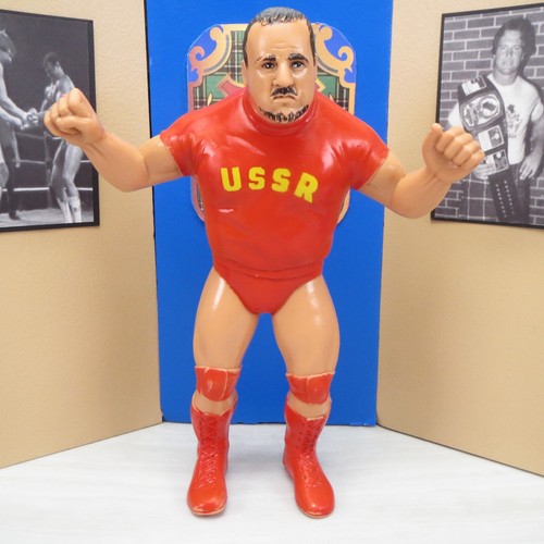Nikolai Volkoff Vintage 1984 LJN WWF Wrestling Sup...