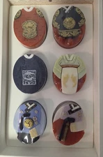 New Unused Korean Hanbok Traditional Soaps Set Of 6