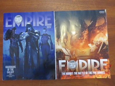 Empire Magazines August and September 2014. Measurements are 29cm x 22cm.