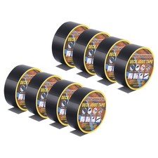 8 Pcs 2"x15' Butyl Joist Tape for Decking Self-Adhesive Flashing Tape, Black