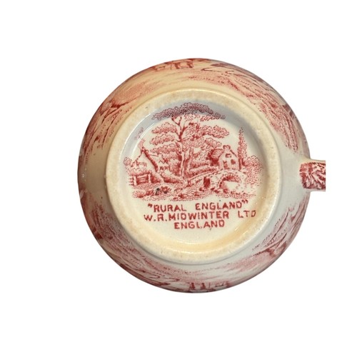 Vintage WR Midwinter Ltd., "Rural England" Made in England, Creamer, Pitcher - Picture 4 of 4