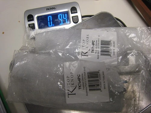 2  Top Knobs Transcend Ascendra Pull 5 1/16" (128mm) CTC Polished Chrome TK704PC - Picture 4 of 6