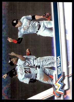 Big Fish 2017 Topps #276 Miami Marlins MLB READ FREE SHIPPING AutographDen