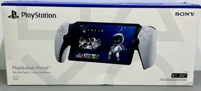 Sony PlayStation Portal For PS5 • White • Left Joy Stick Is Broken