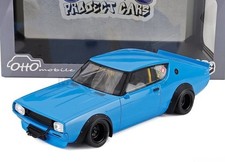 OTTO-MOBILE OT1210 Nissan Skyline 2000 GT-R (KPGC110) LB Works 2024 1/18 Blue