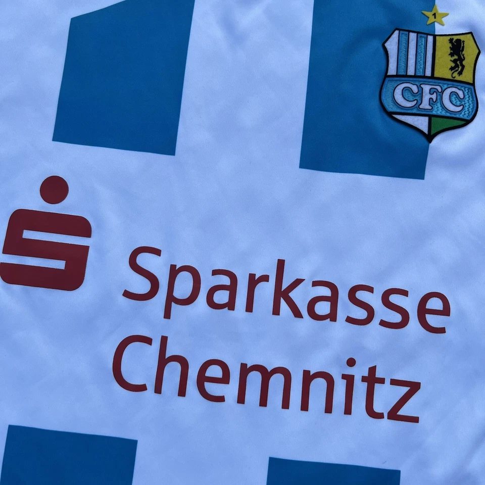 Erima Chemnitzer FC 2018/19 Home Herren Fußball Shirt/Trikot/Jersey/Camiseta - Bild 3 von 4