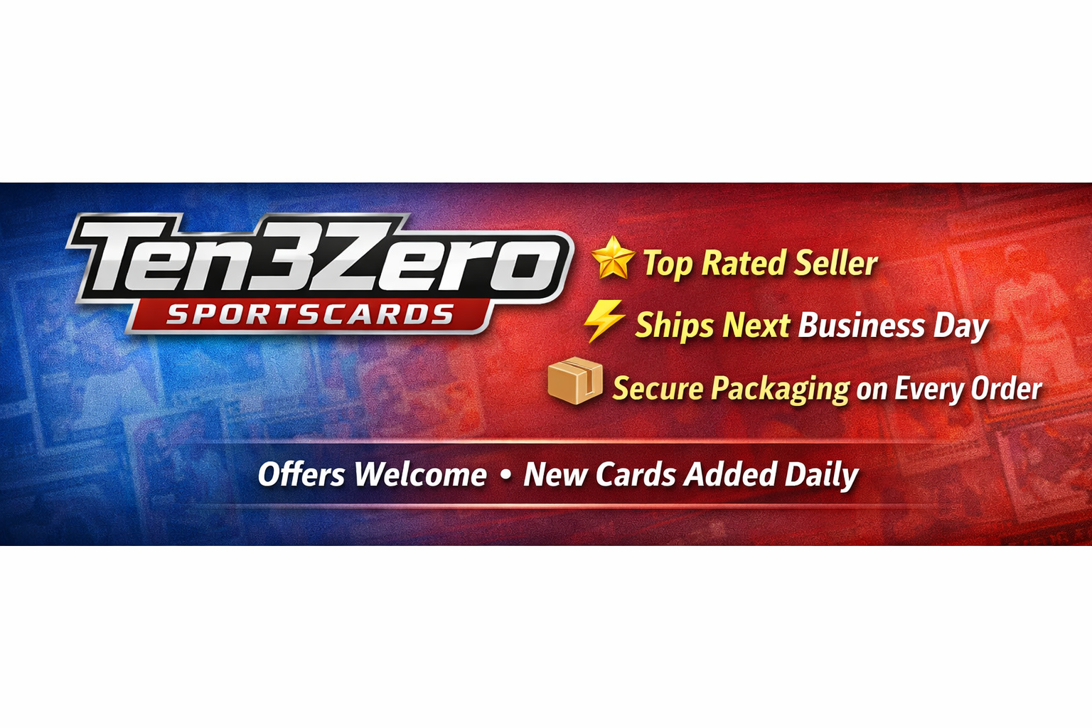 Ten3Zero Sportscards | eBay Stores