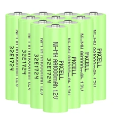 10X 1.2V AA 1000mAh Rechargeable Battery Ni-MH Batteries 1200cycles