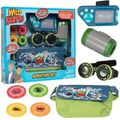 Wild Kratts Abenteuer Spielset - 8-teiliges Set enthält Schutzbrille, Creature Pod, 4 Pow... - Bild 1 von 9