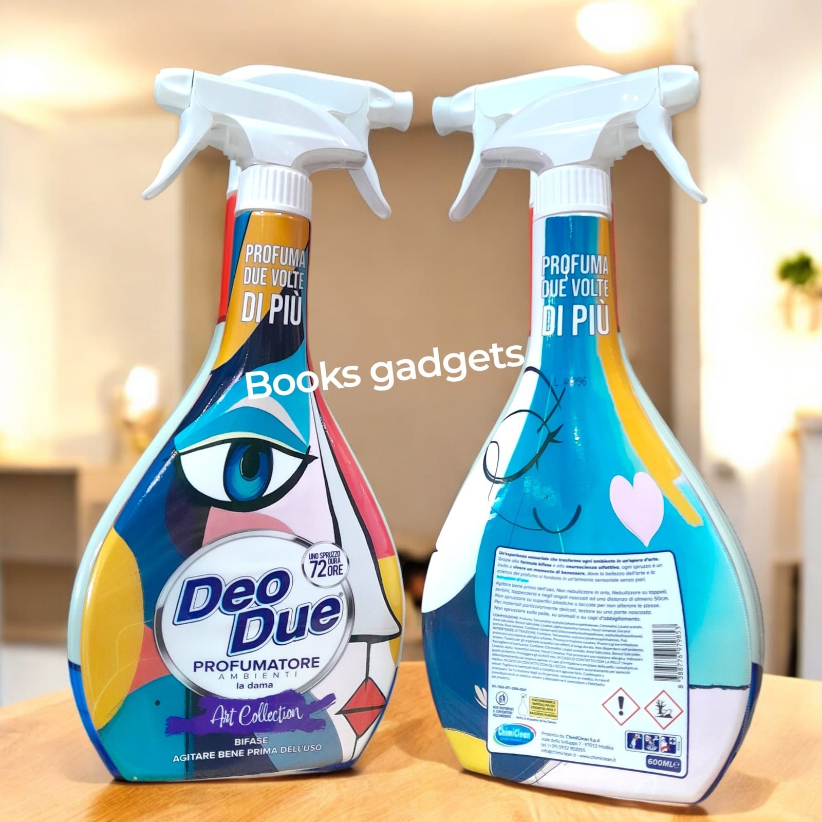 7 Flaconi Deo Due Spray La Dama | Profumatore Bifase Casa Professional