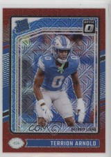 2024 Panini Donruss Optic Rated Rookie Red Mojo Prizm Terrion Arnold #290 07qd