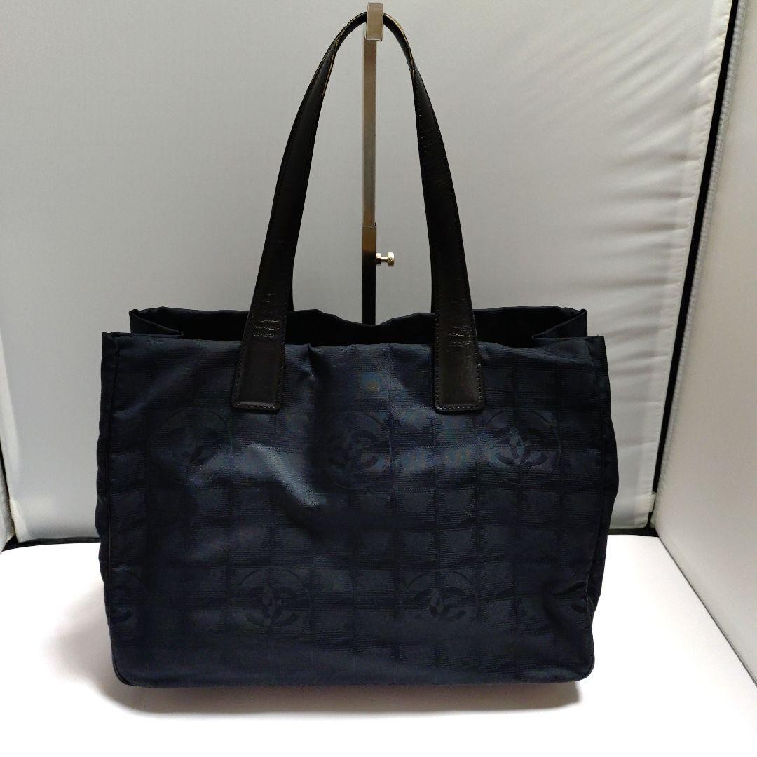 CHANEL Neutral Travel Line Black Tote Bag MG865504 Favorite Item