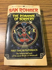 The Romance of Sorcery by Sax Rohmer 1970 PB Fu