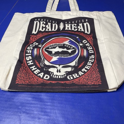 Grateful Dead Tragetasche Canvas Dogfish Head Vinyl Schallplatte Design Dead Head Promo - Bild 16 von 24