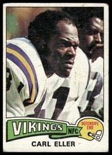 Carl Eller 1975 Topps #290 Minnesota Vikings