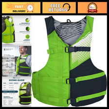 Adult Life Jacket PFD - US Coast Guard Approved Type III, Adjustable, Lightweigh