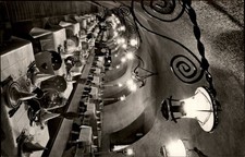 RPPC Restaurantul si crama Cerbul Carpatin Brasov Romania vintage postcard d754