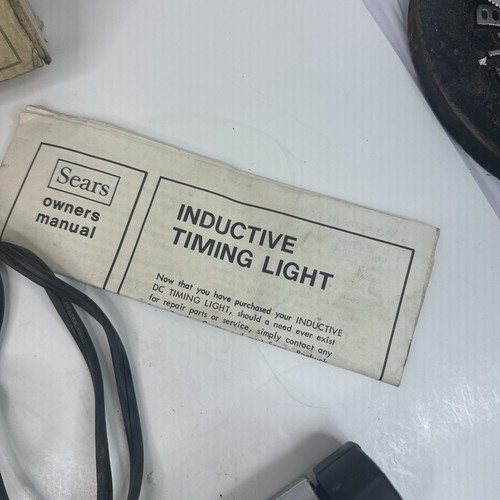 Vintage Sears Craftsman 28-2134 Inductive Timing Light W/box And Manual - Picture 4 of 10