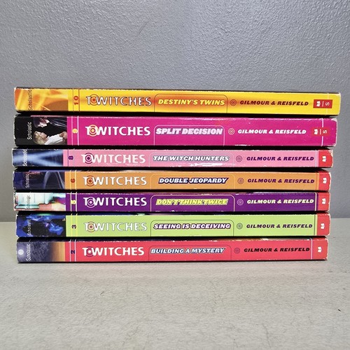 Vintage Twitches Buch Posten 7 Gilmour & Reisfeld Bücher 2-3 5-6 & 8-10 Taschenbuch - Bild 2 von 4