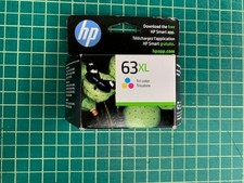 GENUINE HP DESKJET 63XL TRI-COLOR INK CARTRIDGE F6U63AN NEW
