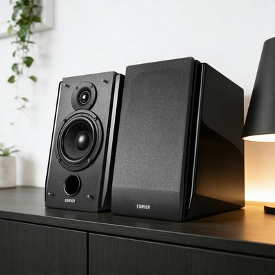 Edifier R1850DB Active 2.0 Bookshelf Speakers with Bluetooth and