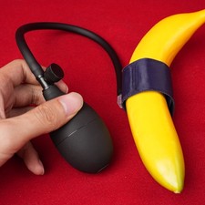Men Inflatable Penis Extender Stretcher Sleeve Pump Male Enhancer Enlarger ring