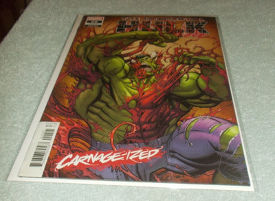 THE IMMORTAL HULK # 20 G/VG CARNAGE-IZED 2019 MARVEL COMICS (LGY # 737) VARIANT