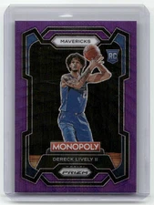 2023-24 Panini Prizm Monopoly #24 Dereck Lively II Purple - RC - 11783