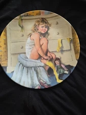 Getting Dressed by John McClelland. 1985 Of Becky's Day Collection