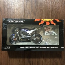 1/12 Minichamps Yamaha Rossi 2007 YAMAHA MotoGP YZR Collectables 17+