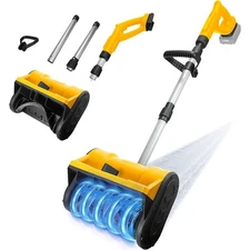12 in Compatible Dewalt 20v Battery Cordless Snow Shovel Brushless (Tool Only)