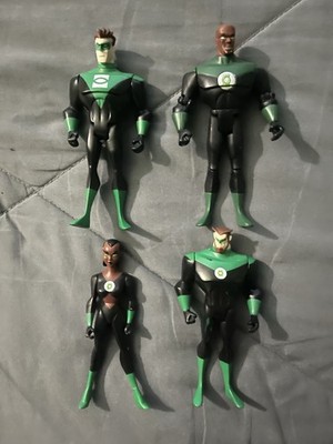 Justice League Unlimited Kyle Raynor Katma Tui Arkis Chummuck Loose Lot Of 4
