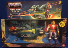 Masters of the Universe Origins Prince Adam & Sky Sled Vehicle MOTU