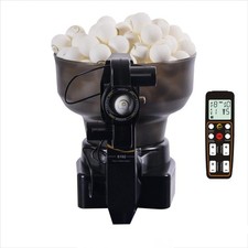 Suz Table Tennis Robot Ping Pong Ball Machine S102 Wireless Remote Control Au...