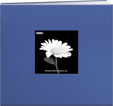 Pioneer MB-88CBF 8x8 Fabric Memory Book Blue Same Shipping Any Qty 