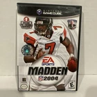 MADDEN NFL 2004 FOOTBALL NINTENDO GAMECUBE VIDEO GAME COMPLETE IN BOX CIB