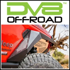 DV8 Offroad Front Inner Fender Flares PAIR fit 18-24 Jeep Wrangler JL/Gladiator