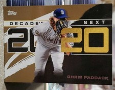 2020 Topps Decades Next Padres Chris Paddack #34/50
