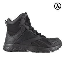 REEBOK HYPERIUM TACTICAL MEN'S 6" TRAIL RUNNING BLACK BOOTS RB6650 - ALL SIZES