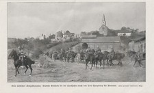 Deutsche Artillerie Charpentry D&eacute;partement Meuse ORIGINAL Bilddokument von 1914