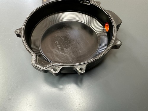 CLUTCH COVER with Orange Ergal Cap Sx 125 150 2016 2017 2018 - Picture 10 of 11