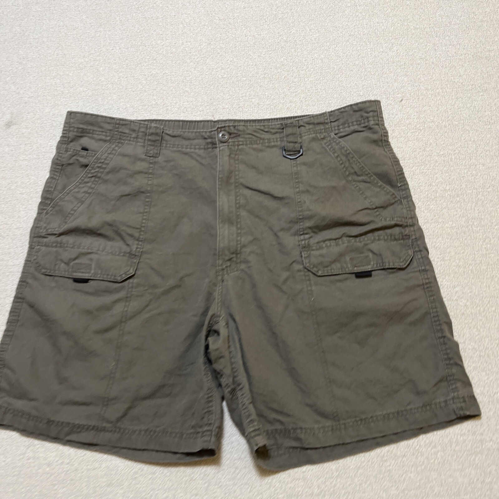 Pantalones Cortos Wrangler Authentic Issue Exterior Hombres Talla 44/8 Cintura Relajada Utilidad/Carga