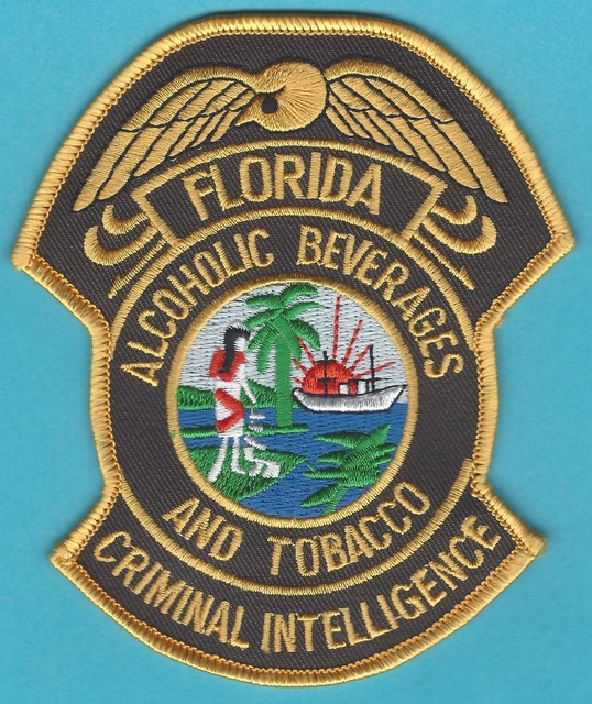 FLORIDA ALCOHOLIC BEVERAGES & TOBACCO CRIMINAL INTELLIGENCE SHOULDER