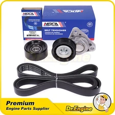 Serpentine Belt Drive Component Kit for Chevrolet Corvette 5.7L 90K-38194